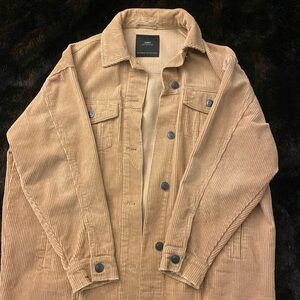 Suede oversized XS jacket